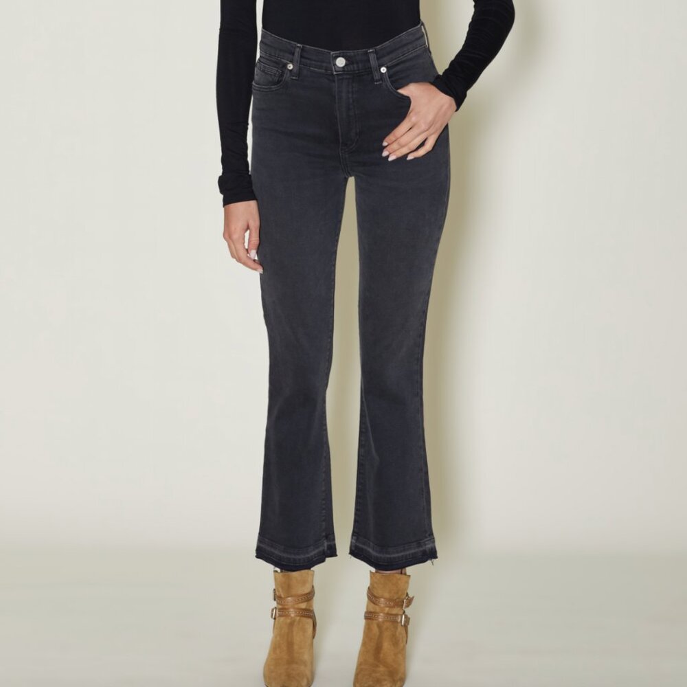 LE JEAN BELLA CROP FLARE